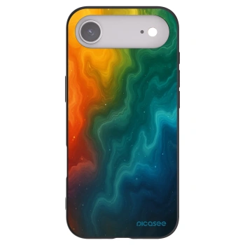 Picasee silikonski črni ovitek za Apple iPhone Air - Solar