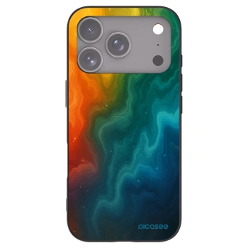 Picasee silikonski črni ovitek za Apple iPhone 17 Pro - Solar