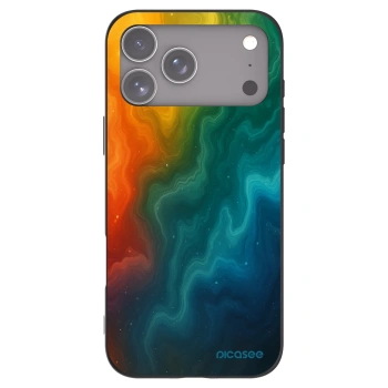 Picasee silikonski črni ovitek za Apple iPhone 17 Pro Max - Solar