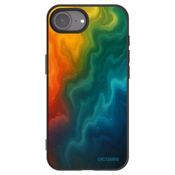 Picasee silikonski črni ovitek za Apple iPhone 17e - Solar