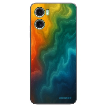 Picasee silikonski črni ovitek za Motorola Moto G06 - Solar
