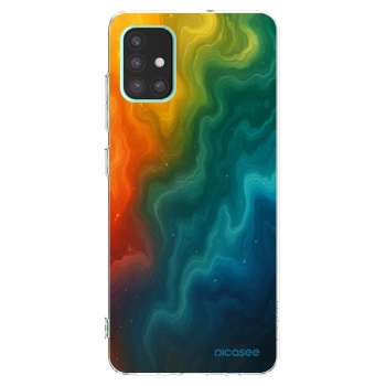 Picasee silikonski prozorni ovitek za Samsung Galaxy A51 A515F - Solar