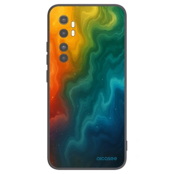 Picasee silikonski črni ovitek za Xiaomi Mi Note 10 Lite - Solar