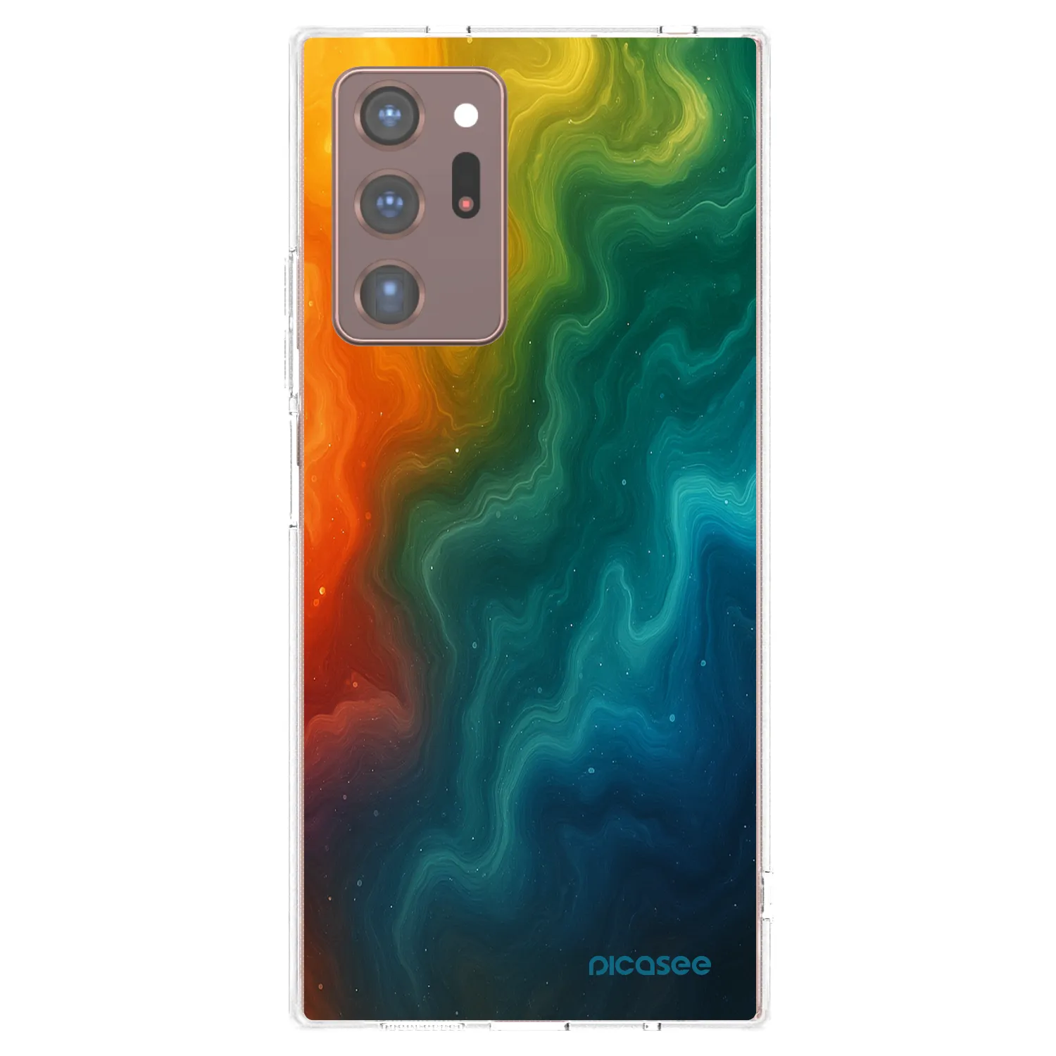 Picasee silikonski prozorni ovitek za Samsung Galaxy Note 20 Ultra - Solar