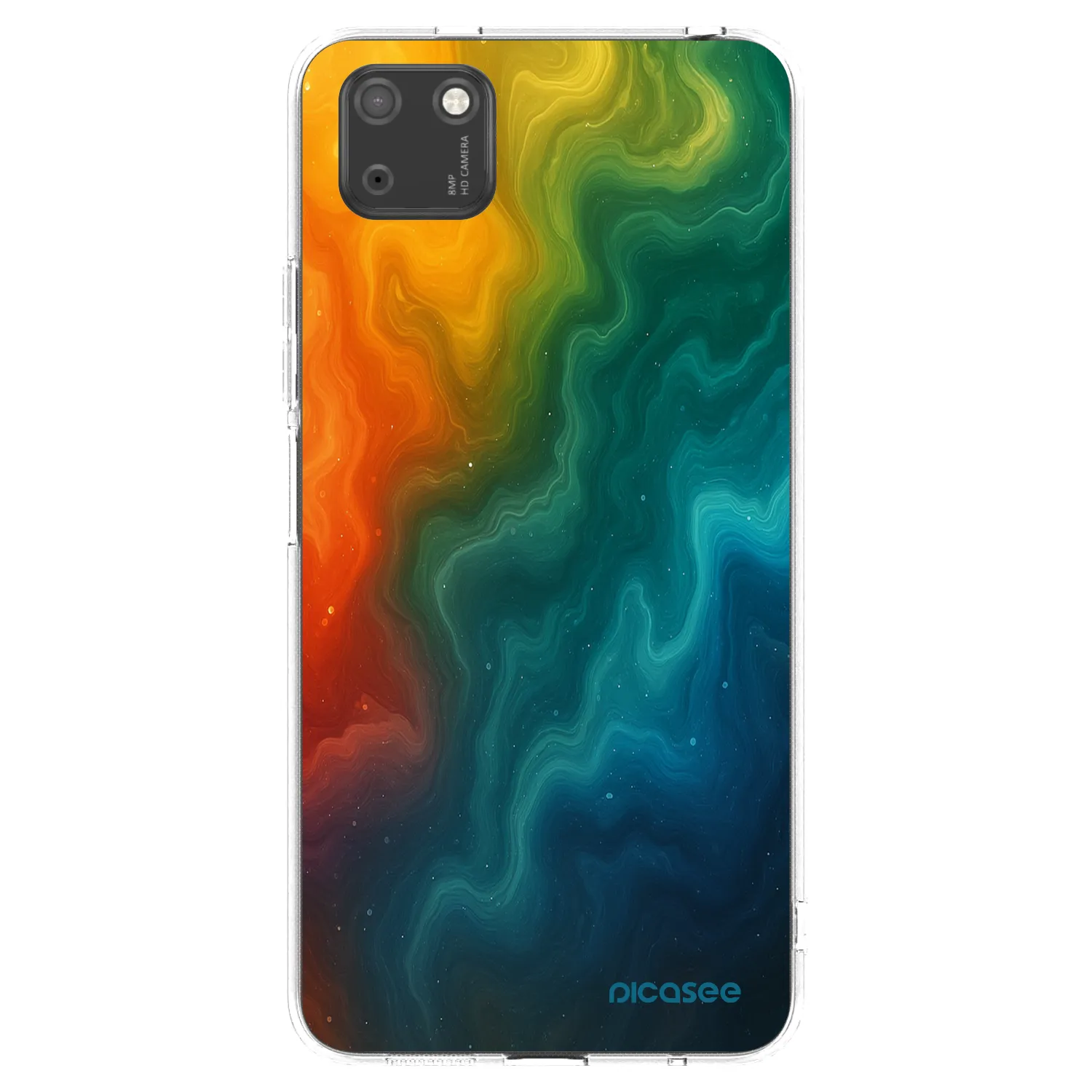 Picasee silikonski prozorni ovitek za Huawei Y5P - Solar