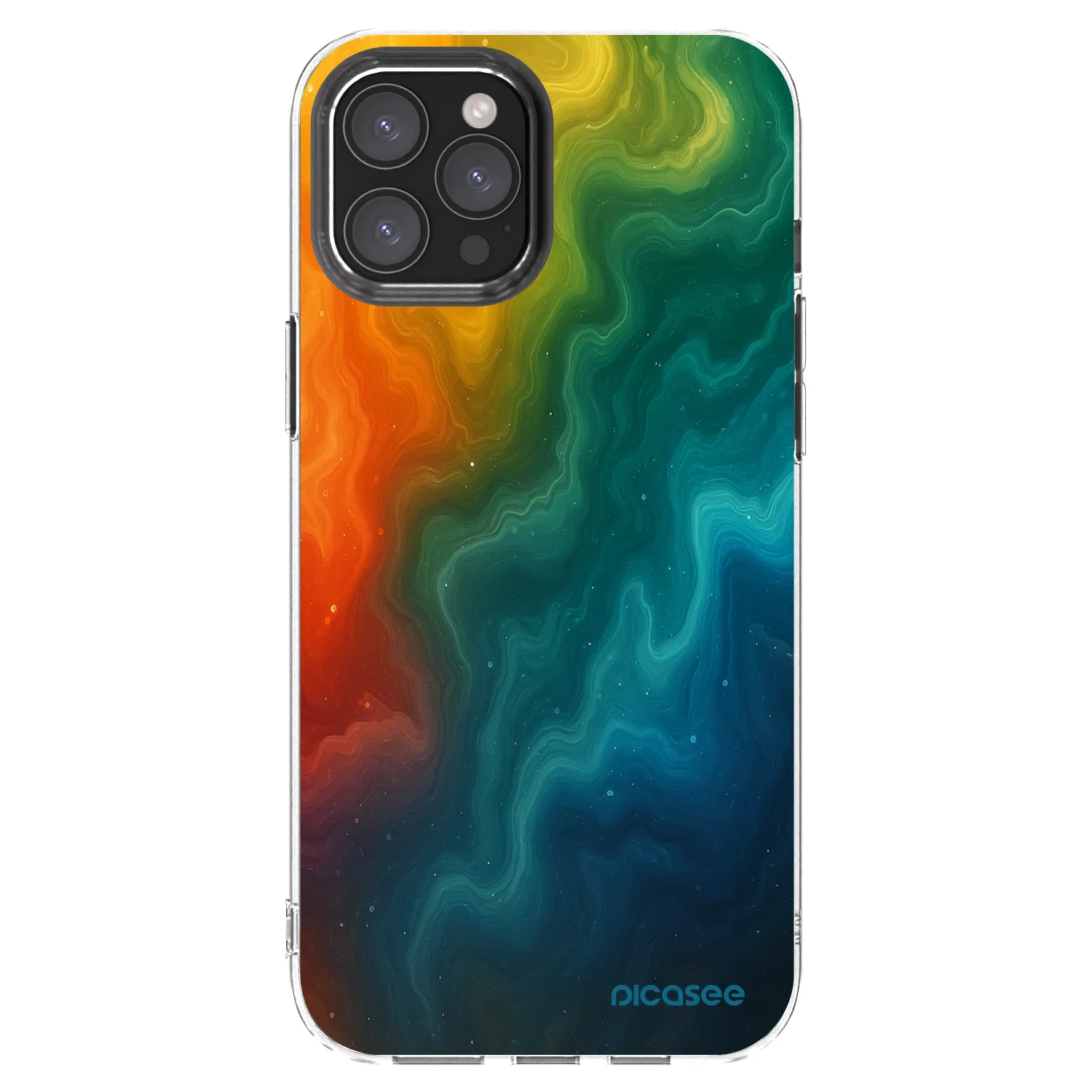 Picasee silikonski prozorni ovitek za Apple iPhone 12 Pro Max - Solar