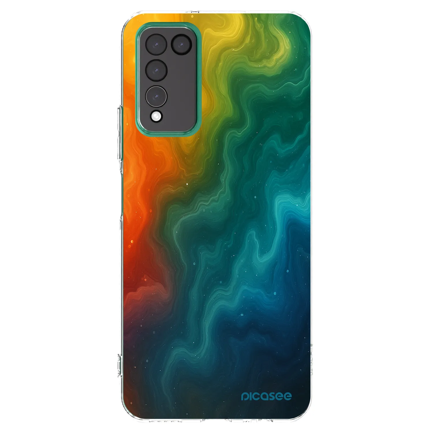 Picasee silikonski prozorni ovitek za Honor 10X Lite - Solar