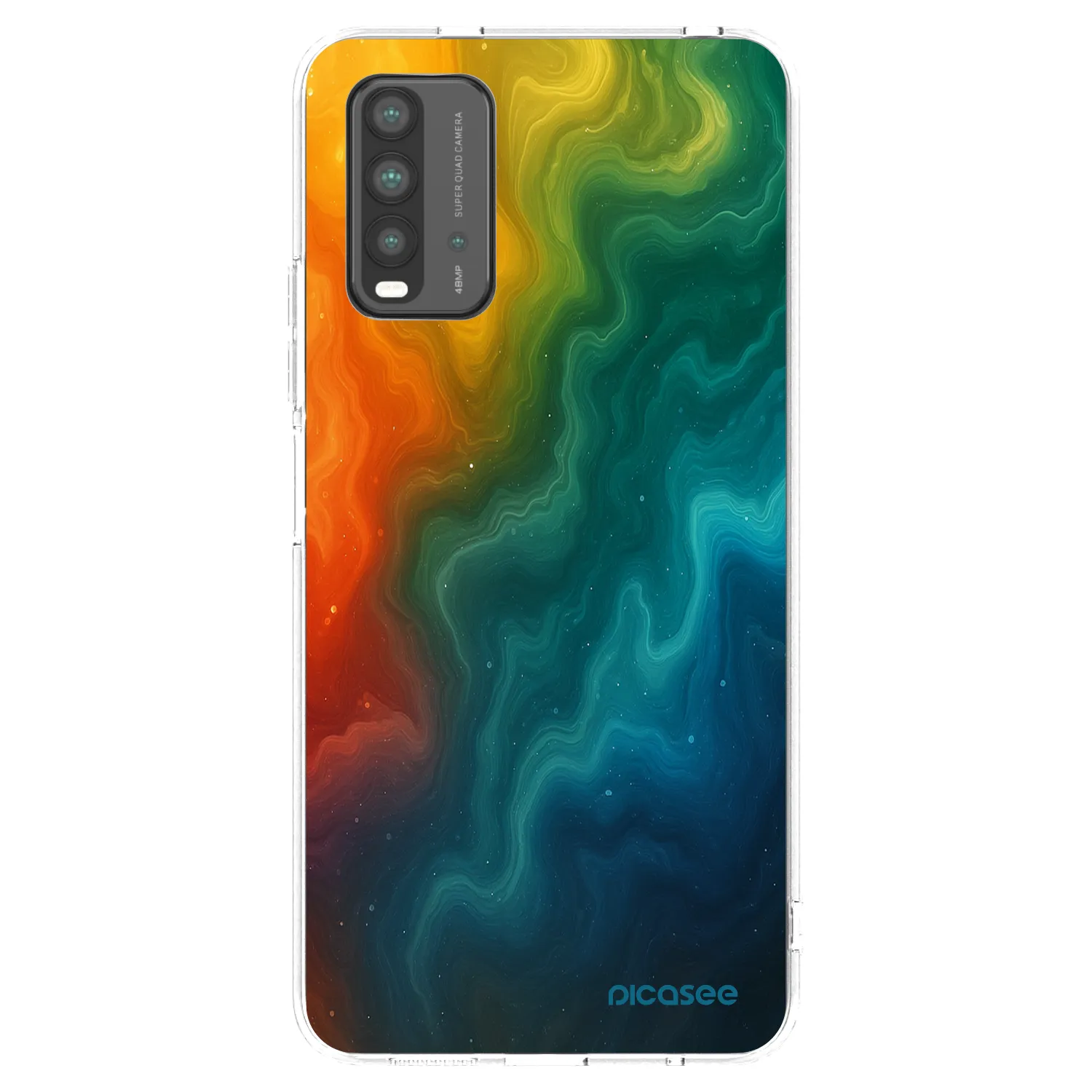 Picasee silikonski prozorni ovitek za Xiaomi Redmi 9T - Solar