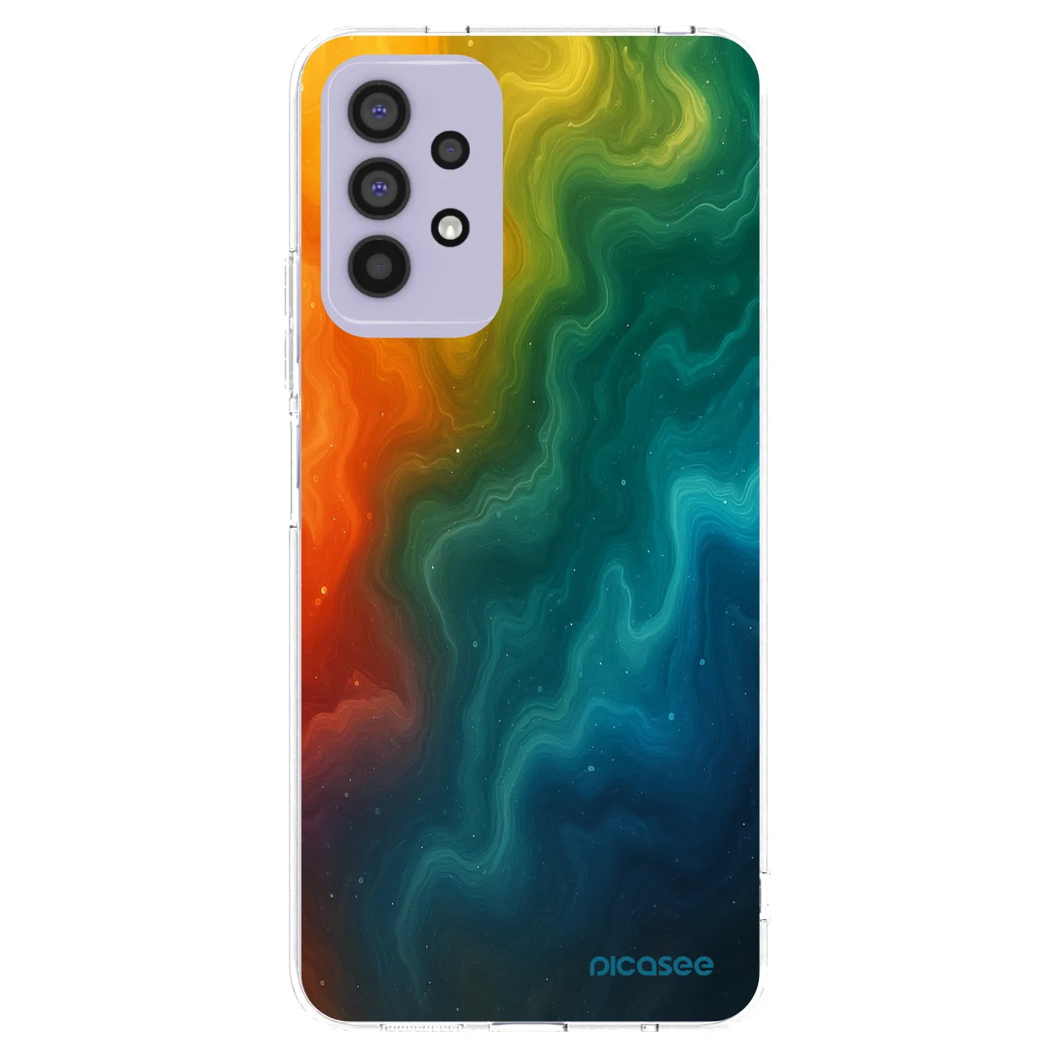 Picasee silikonski prozorni ovitek za Samsung Galaxy A32 4G SM-A325F - Solar