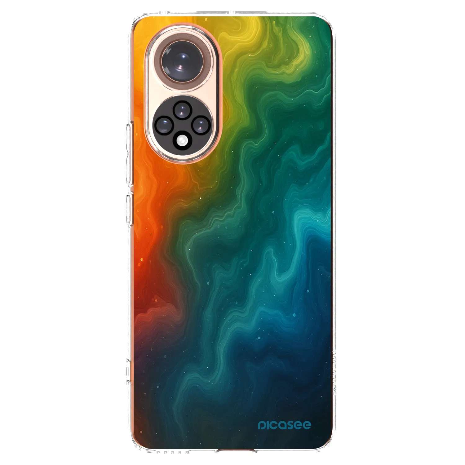 Picasee silikonski prozorni ovitek za Huawei Nova 9 - Solar