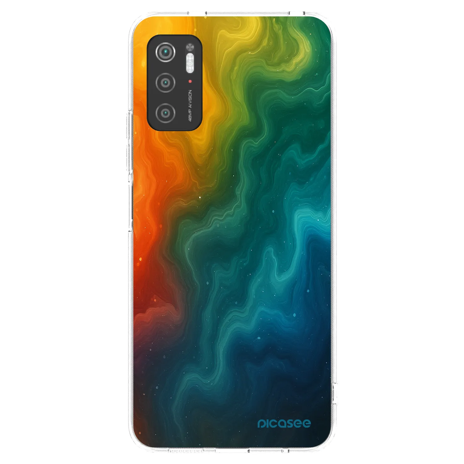 Picasee silikonski prozorni ovitek za Xiaomi Poco M3 Pro 5G - Solar