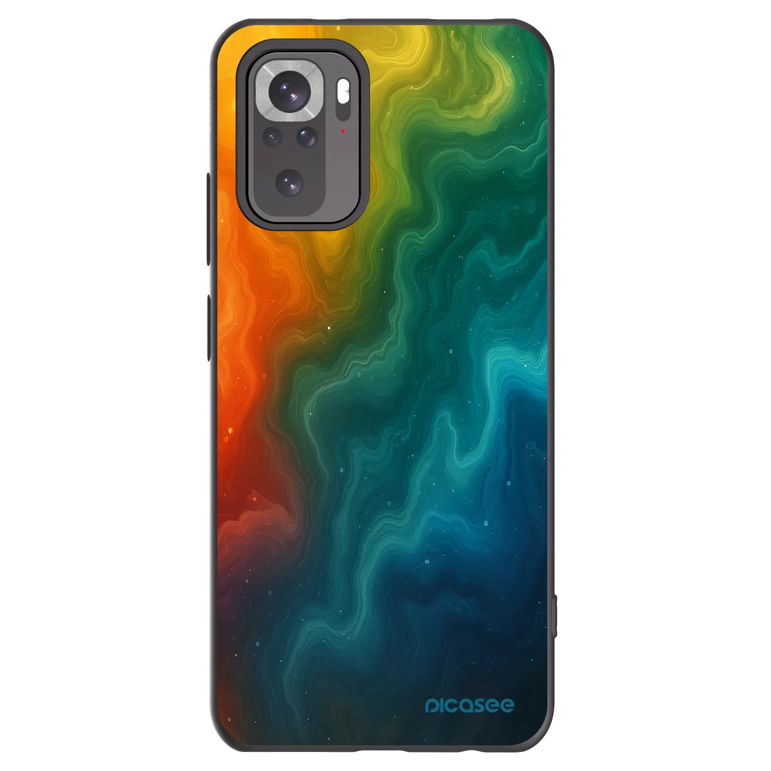 Picasee silikonski črni ovitek za Xiaomi Redmi Note 11S 4G - Solar