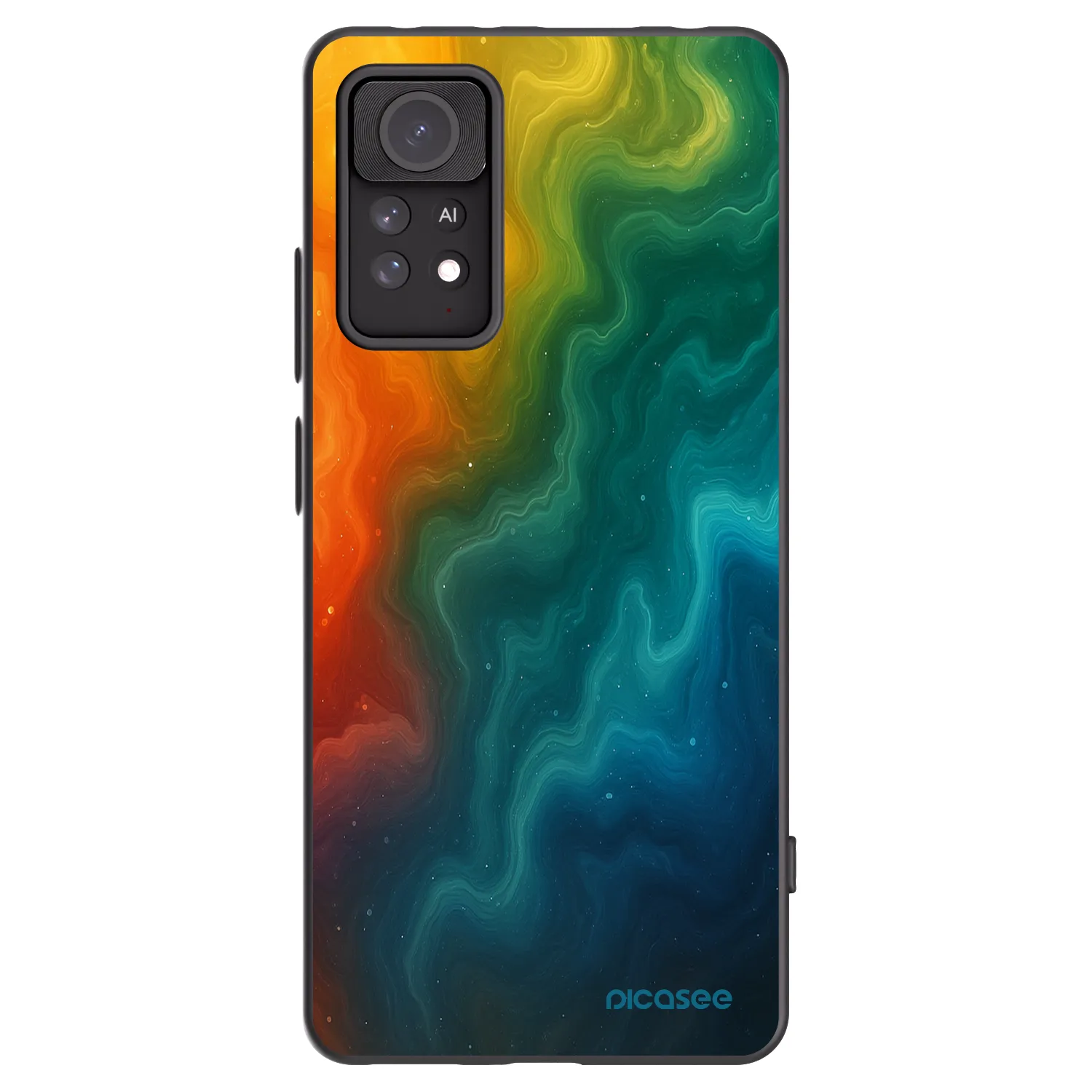 Picasee silikonski črni ovitek za Xiaomi Redmi Note 11 Pro - Solar