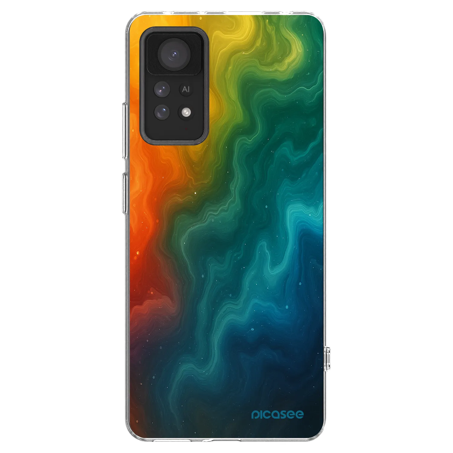 Picasee silikonski prozorni ovitek za Xiaomi Redmi Note 11 Pro 5G - Solar