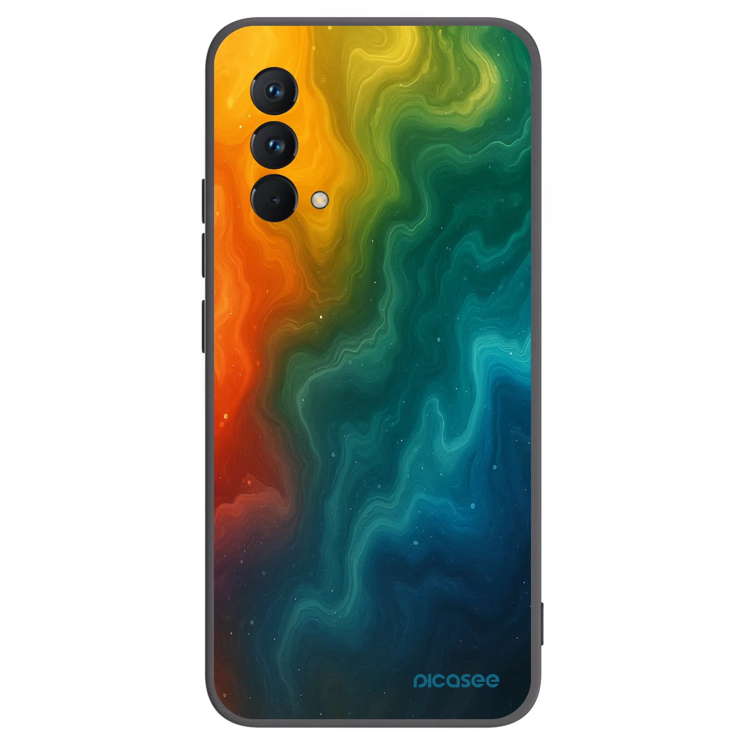 Picasee silikonski črni ovitek za Realme GT Master Edition 5G - Solar