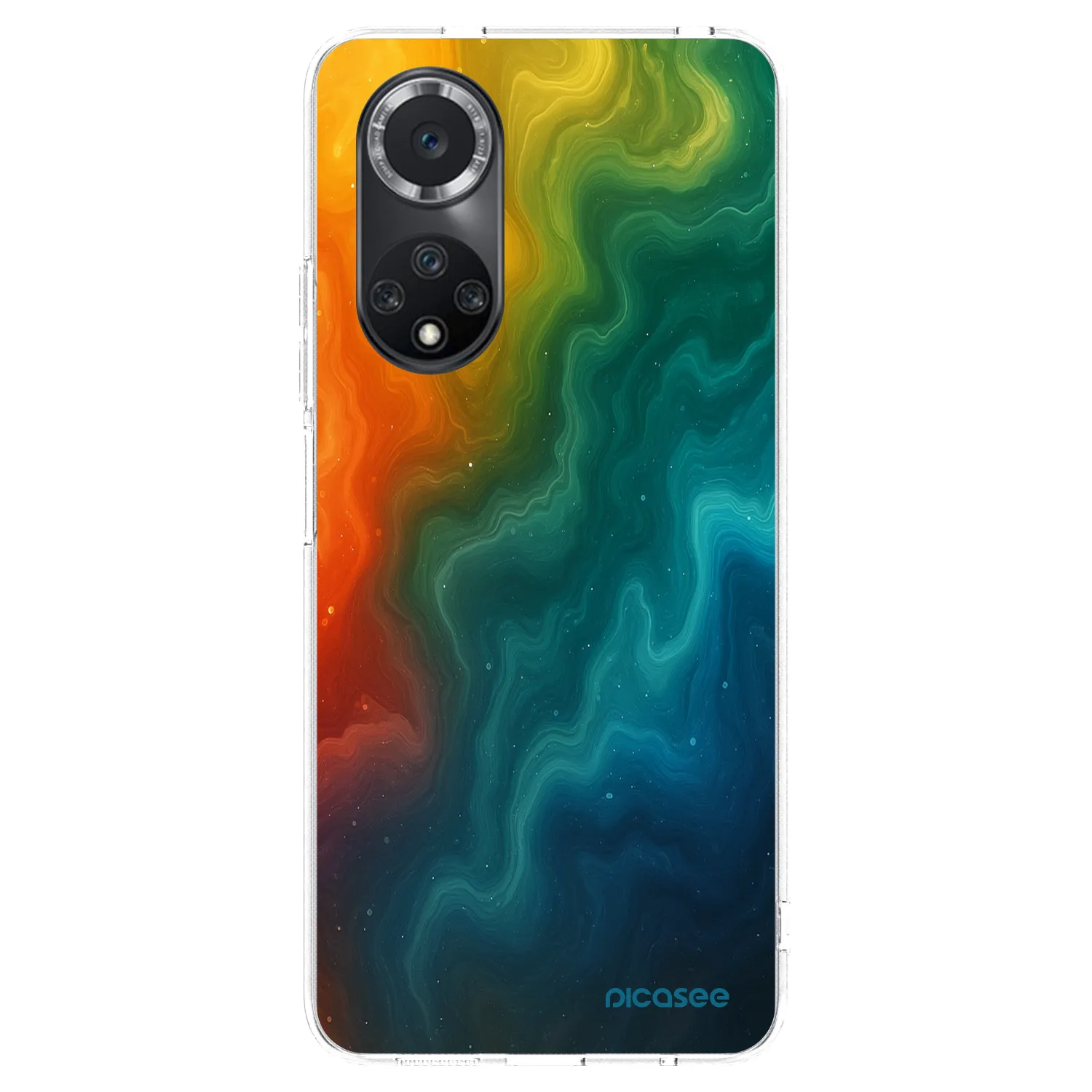 Picasee silikonski prozorni ovitek za Huawei Nova 9 SE - Solar
