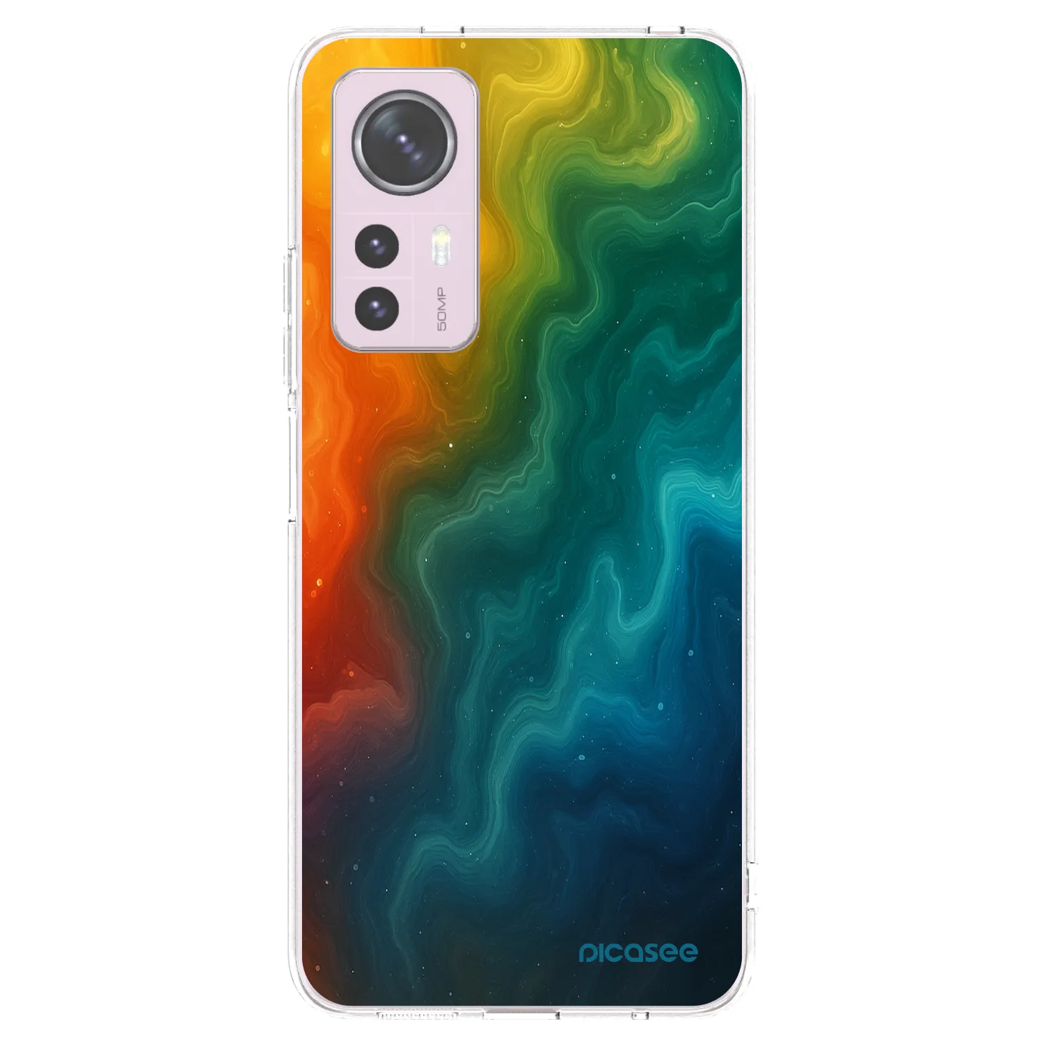 Picasee silikonski prozorni ovitek za Xiaomi 12 - Solar