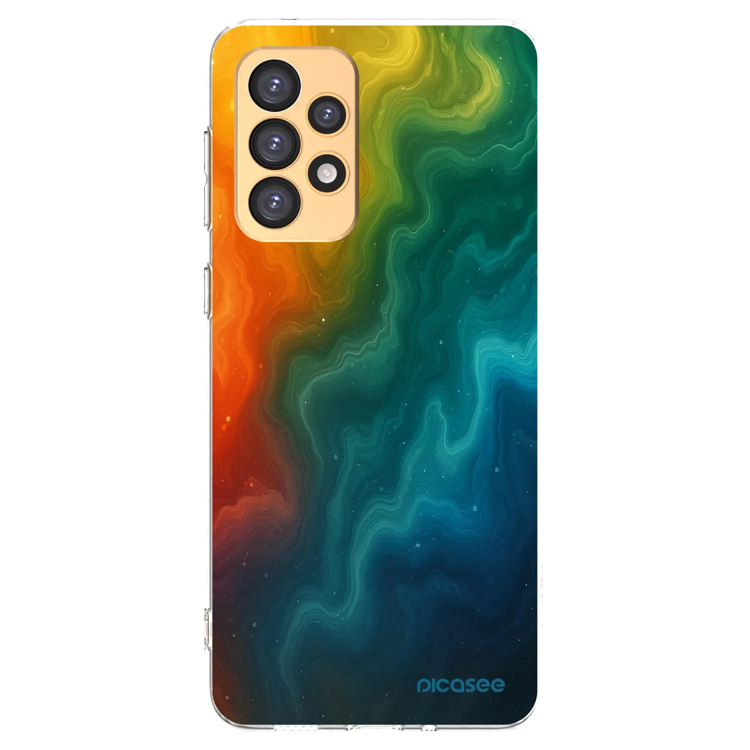 Picasee silikonski prozorni ovitek za Samsung Galaxy A33 5G A336 - Solar