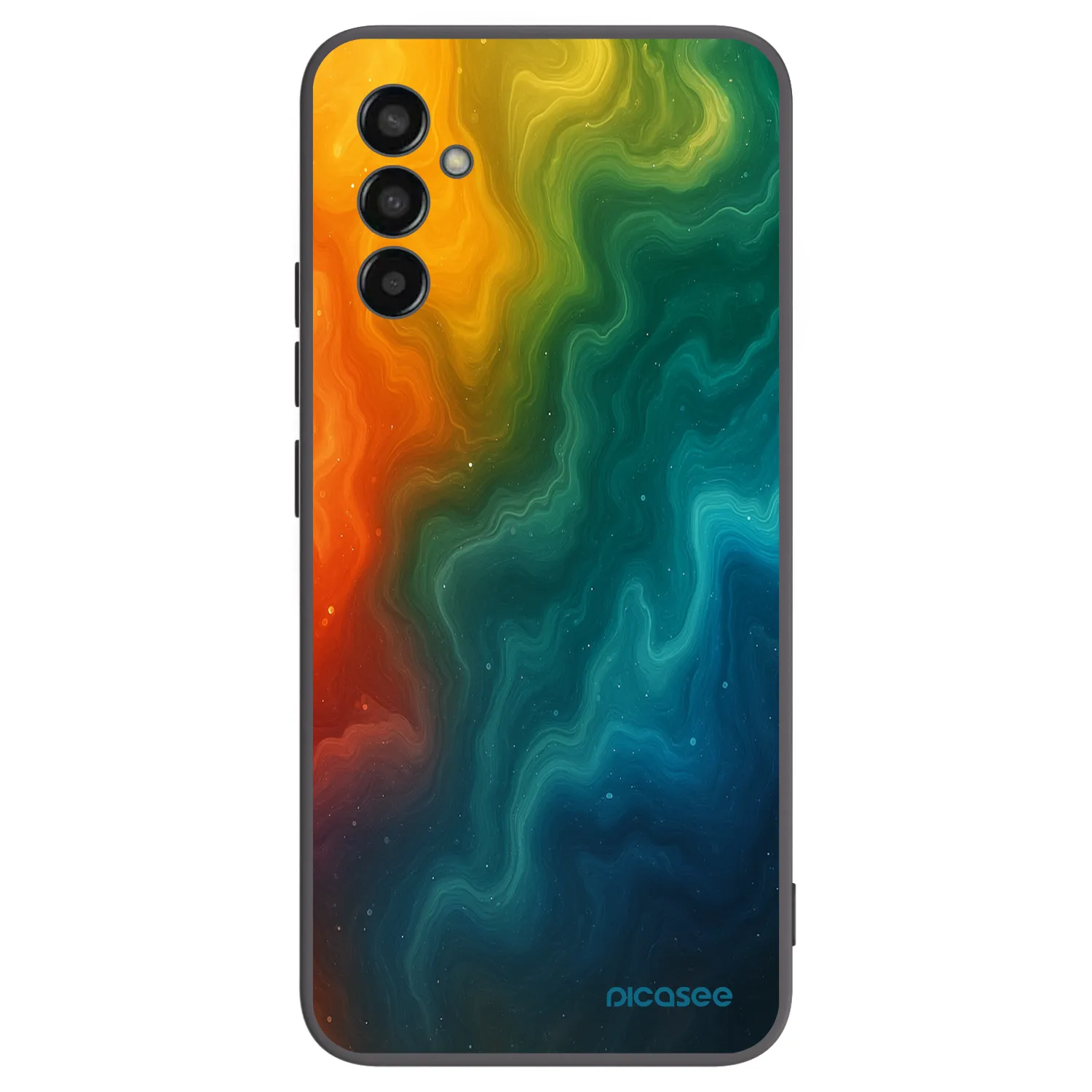 Picasee silikonski črni ovitek za Samsung Galaxy M13 M135F - Solar