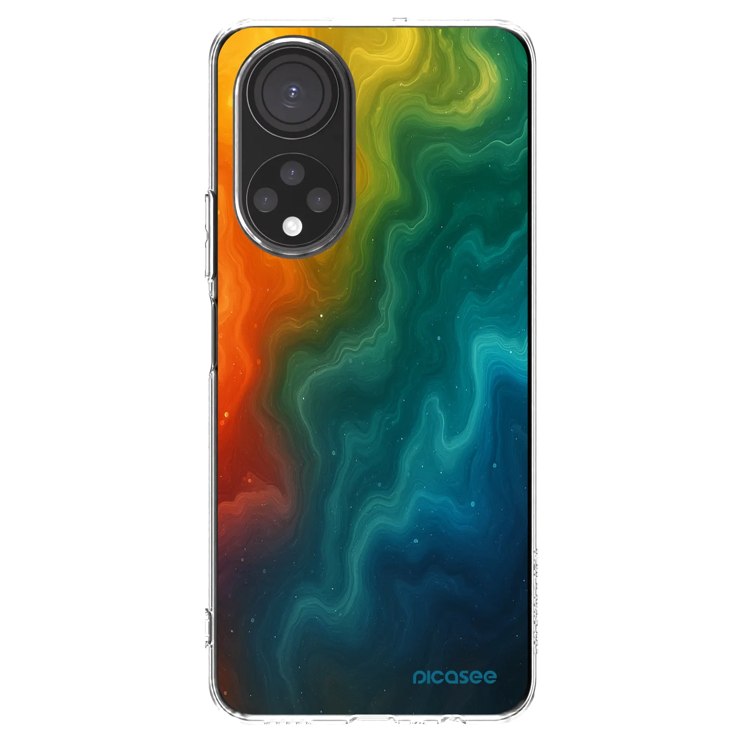 Picasee silikonski prozorni ovitek za Honor X7 - Solar