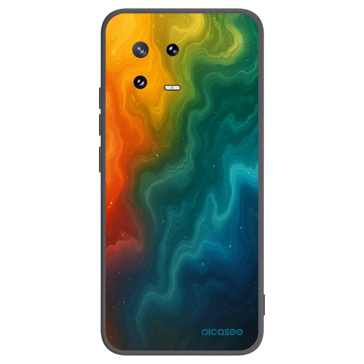 Picasee silikonski črni ovitek za Xiaomi 13 Pro - Solar