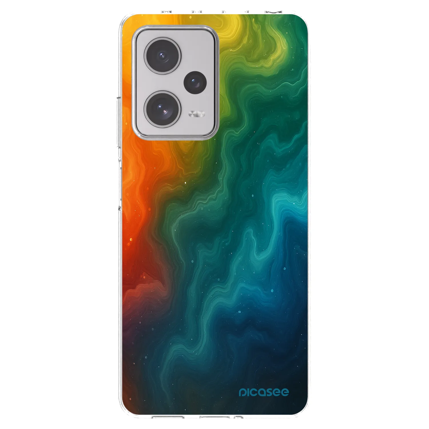 Picasee silikonski prozorni ovitek za Xiaomi Redmi Note 12 Pro+ 5G - Solar