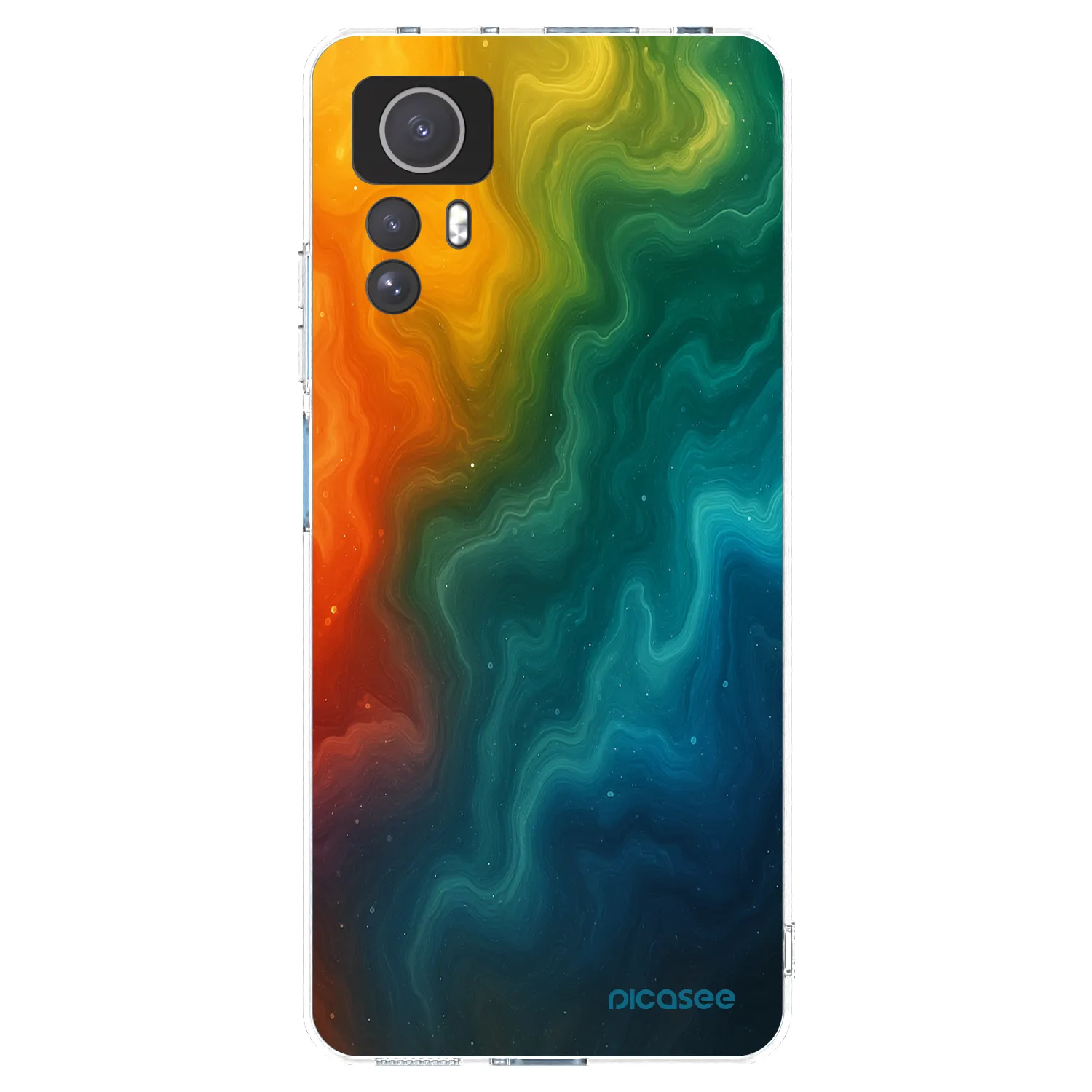Picasee silikonski prozorni ovitek za Xiaomi Redmi Note 12S - Solar