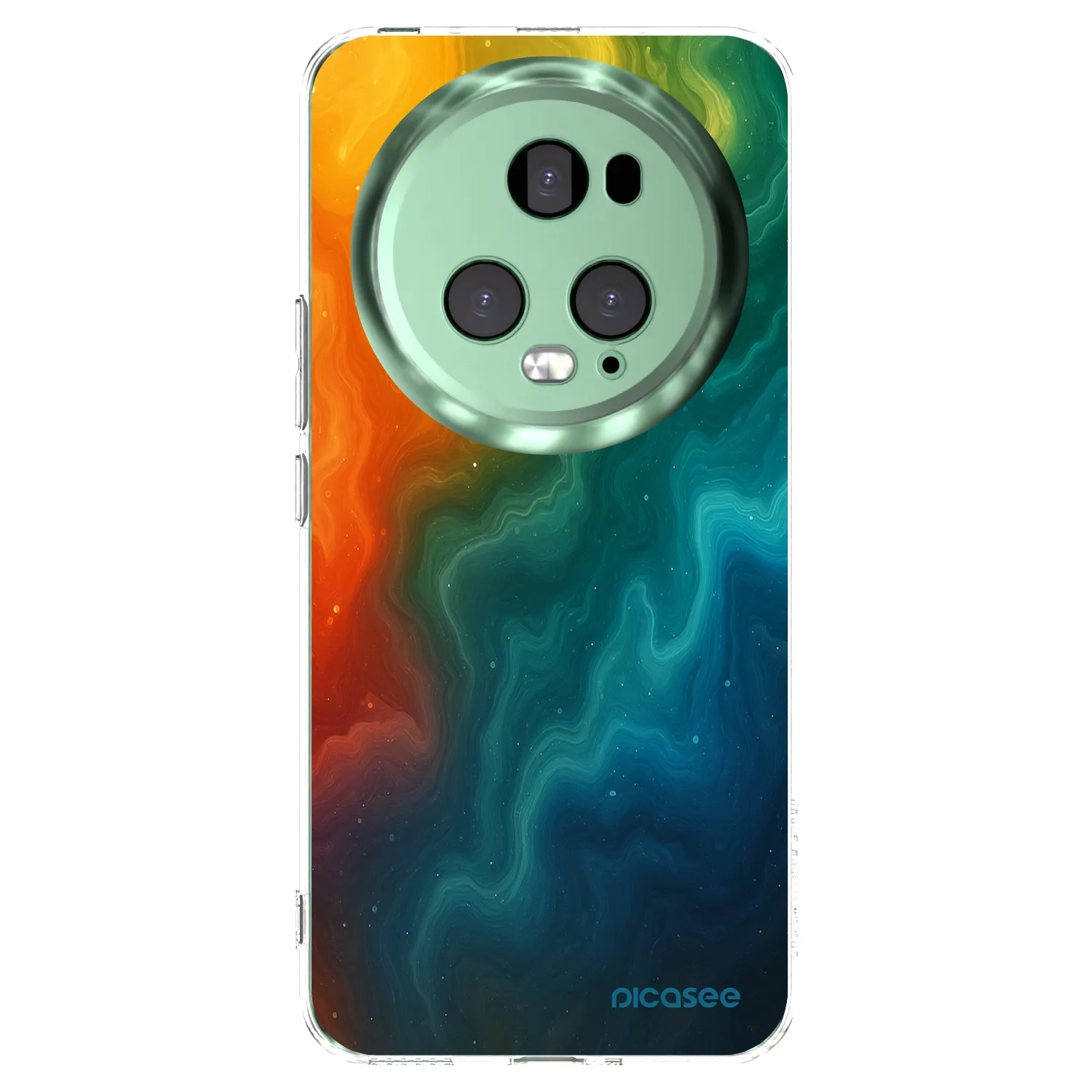 Picasee silikonski prozorni ovitek za Honor Magic5 Pro - Solar