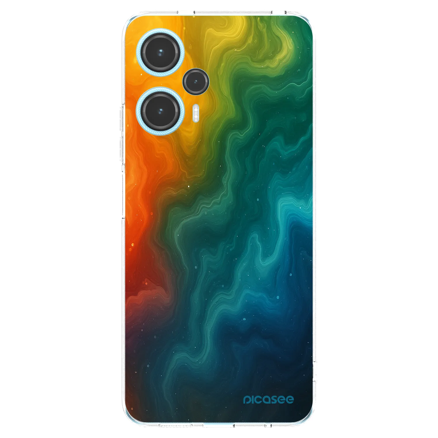 Picasee silikonski prozorni ovitek za Xiaomi Poco F5 - Solar