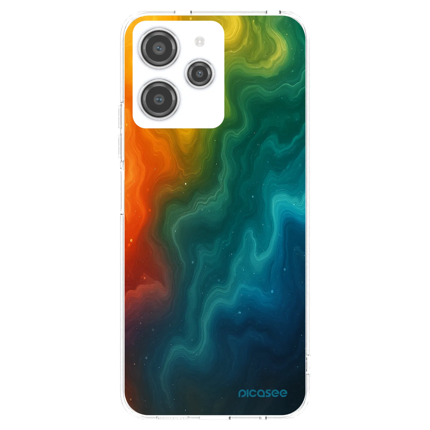 Picasee silikonski prozorni ovitek za Xiaomi Redmi 12 4G - Solar