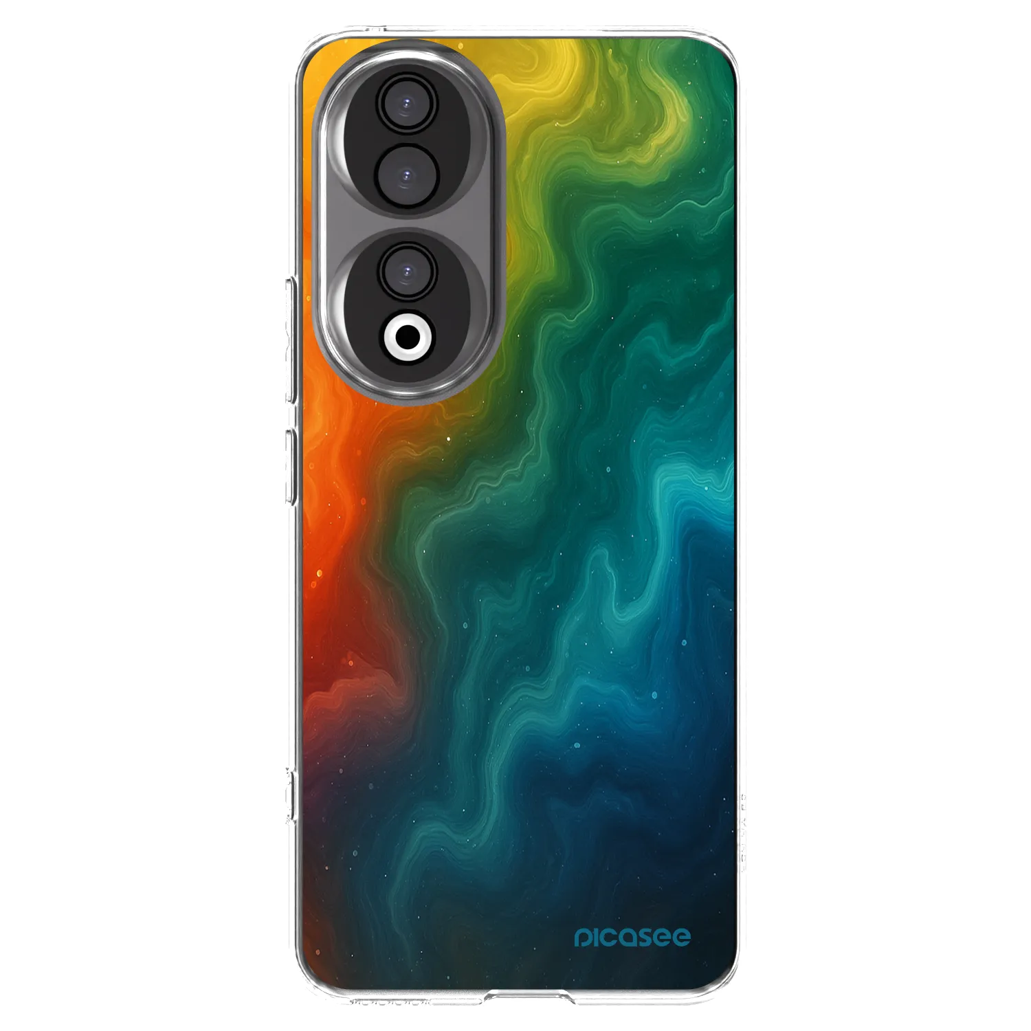 Picasee silikonski prozorni ovitek za Honor 90 5G - Solar