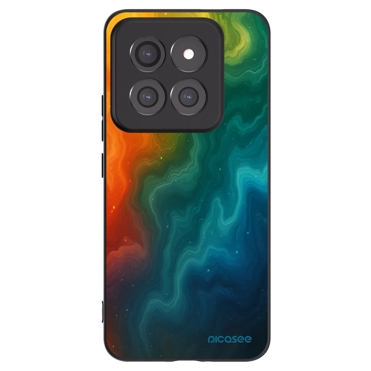 Picasee silikonski črni ovitek za Xiaomi 14 Pro - Solar