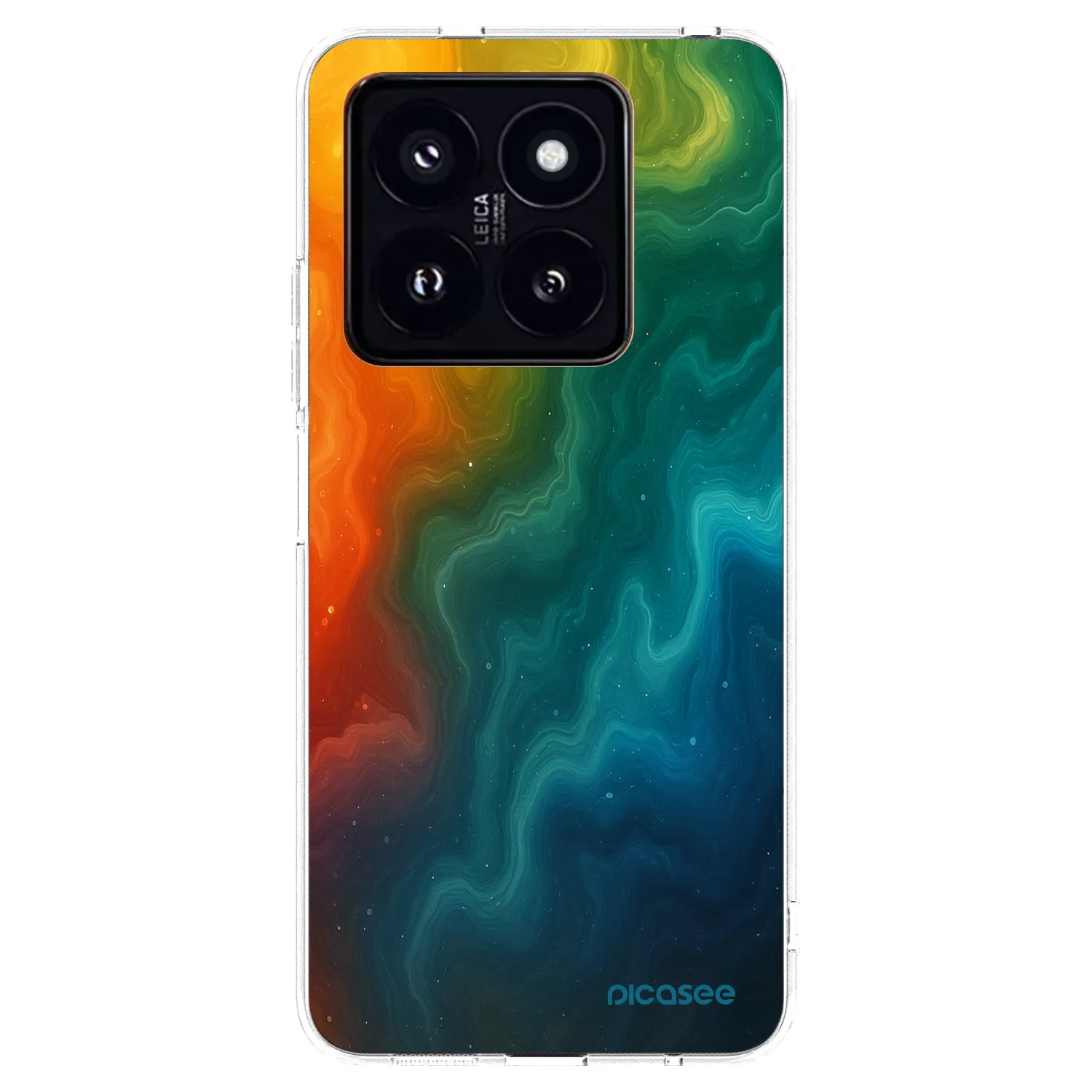Picasee silikonski prozorni ovitek za Xiaomi 14 Pro - Solar