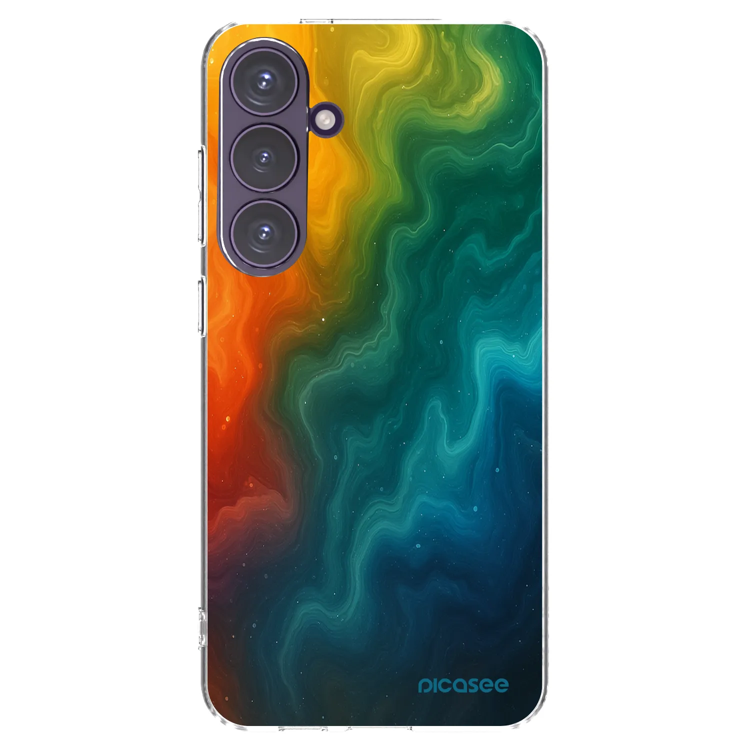 Picasee silikonski prozorni ovitek za Samsung Galaxy S24+ S926B 5G - Solar