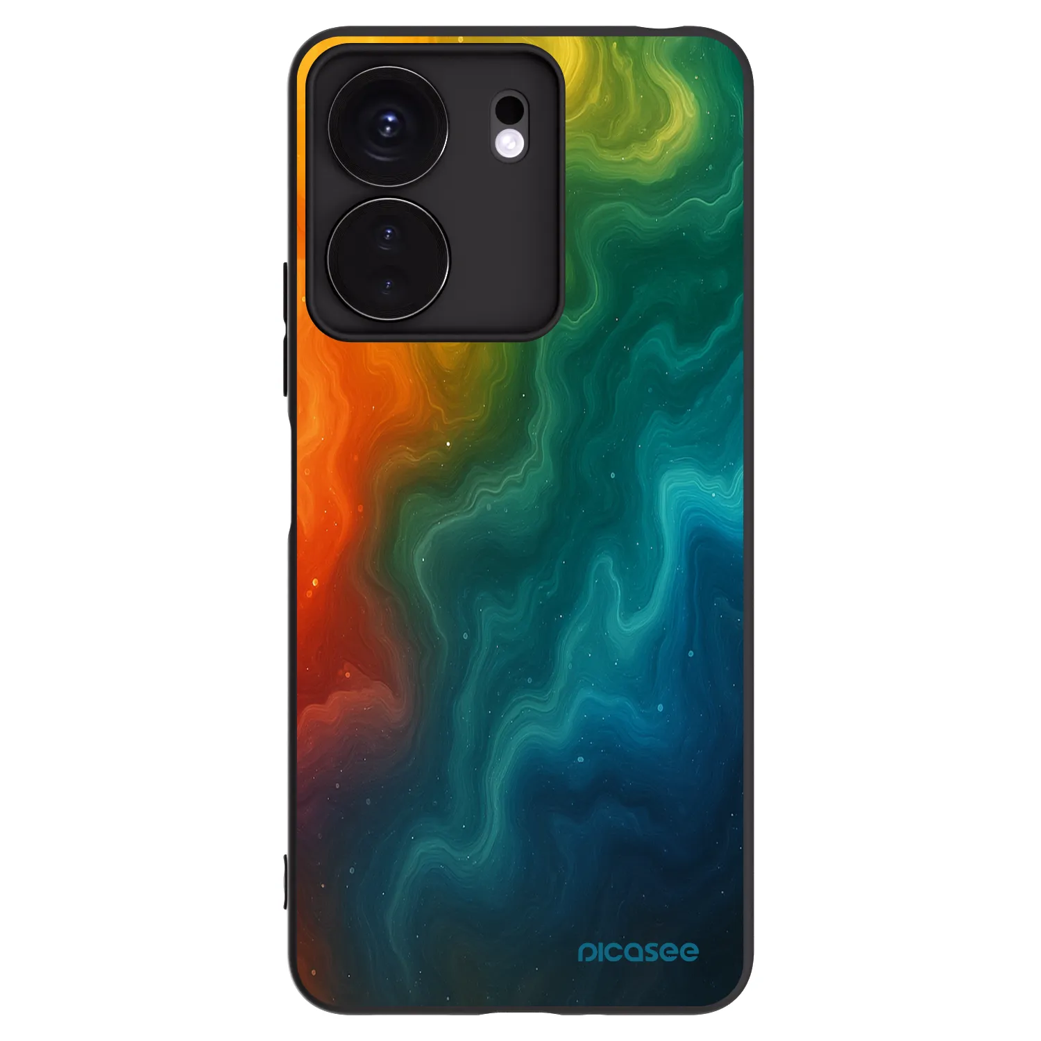Picasee silikonski črni ovitek za Xiaomi Redmi 13C 4G - Solar