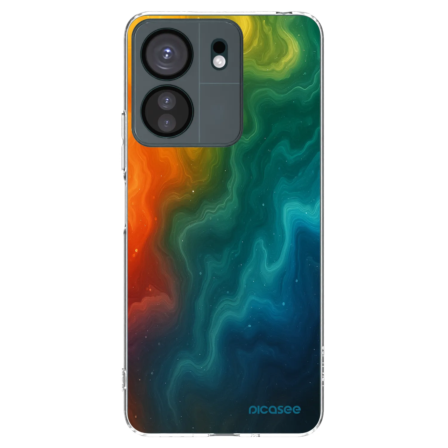 Picasee silikonski prozorni ovitek za Xiaomi Redmi 13C 4G - Solar