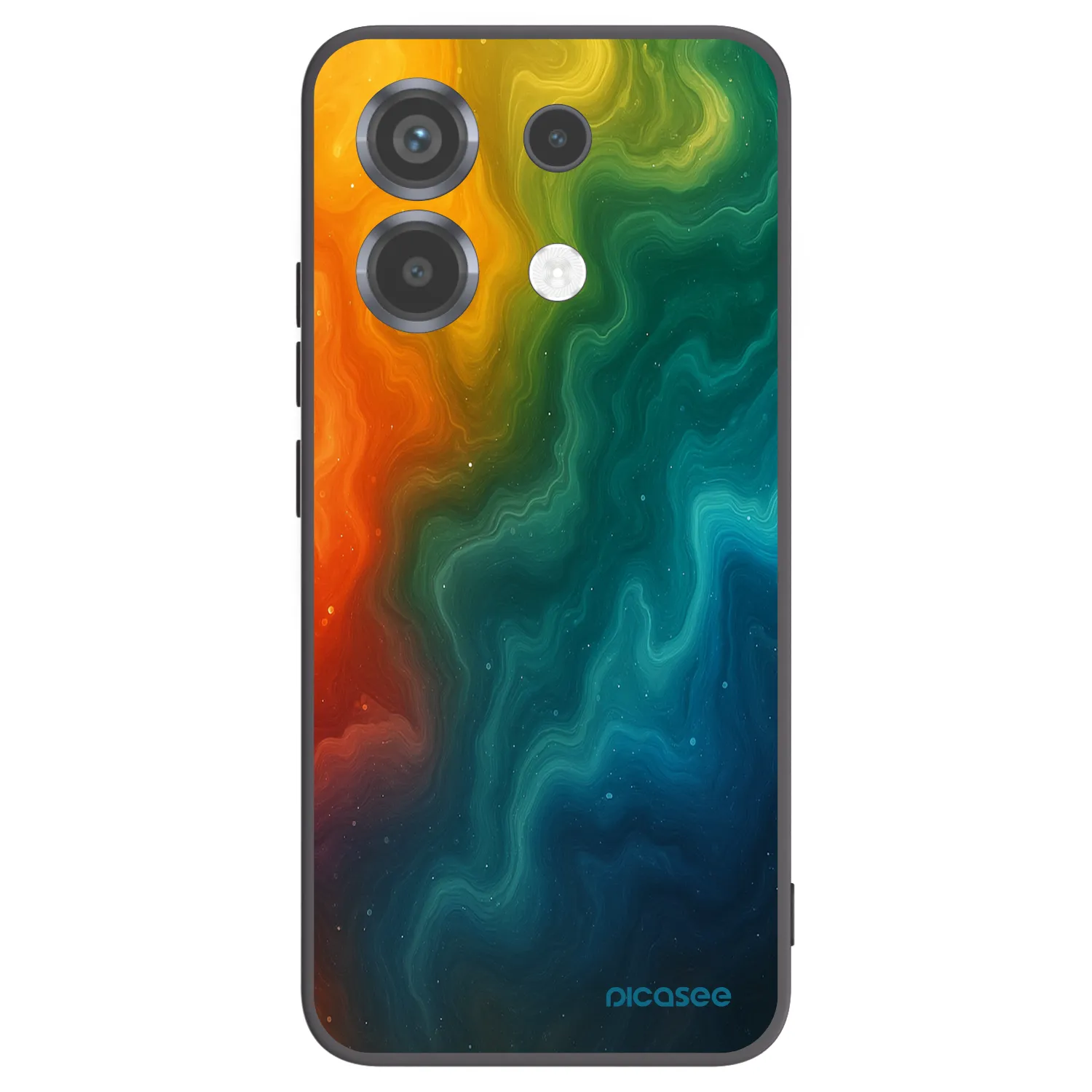 Picasee silikonski črni ovitek za Xiaomi Poco X6 - Solar