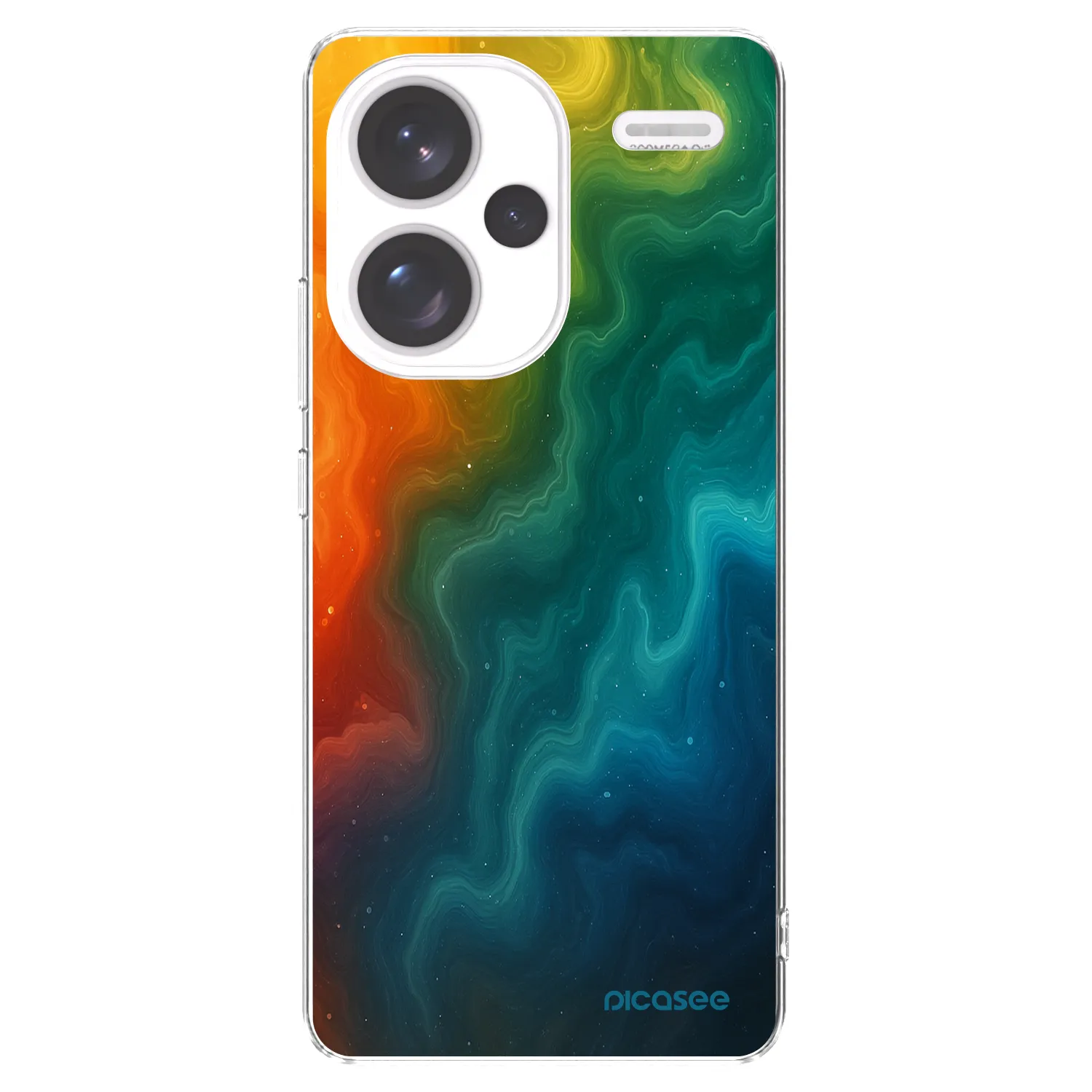 Picasee silikonski prozorni ovitek za Xiaomi Redmi Note 13 Pro+ 5G - Solar