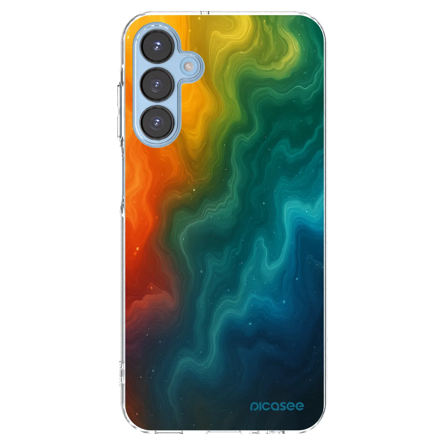 Picasee silikonski prozorni ovitek za Samsung Galaxy A15 A156B 5G - Solar