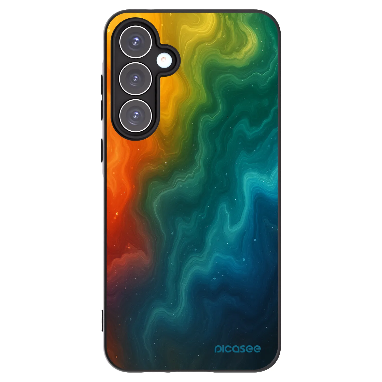 Picasee silikonski črni ovitek za Samsung Galaxy A55 5G A556B - Solar