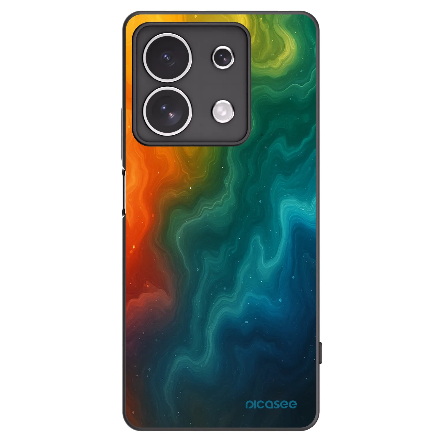 Picasee silikonski črni ovitek za Xiaomi Redmi Note 13 4G - Solar