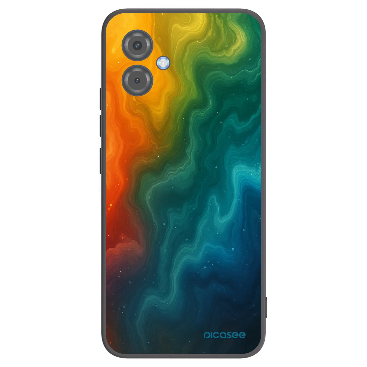 Picasee silikonski črni ovitek za Motorola Moto G14 - Solar