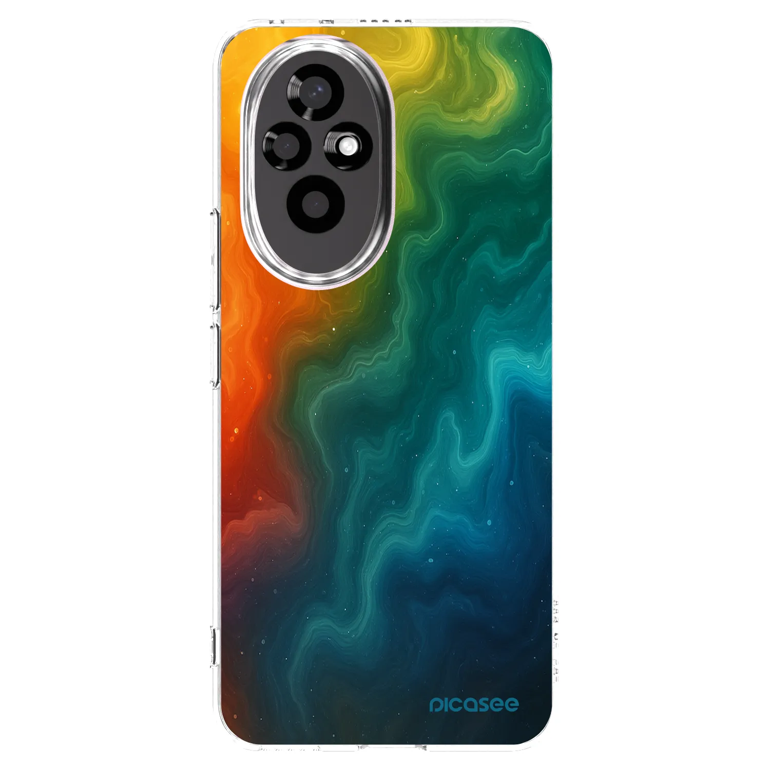 Picasee silikonski prozorni ovitek za Honor 200 Pro 5G - Solar
