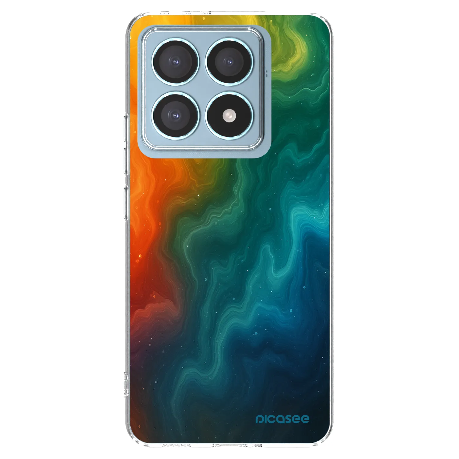 Picasee silikonski prozorni ovitek za Xiaomi 14T Pro - Solar