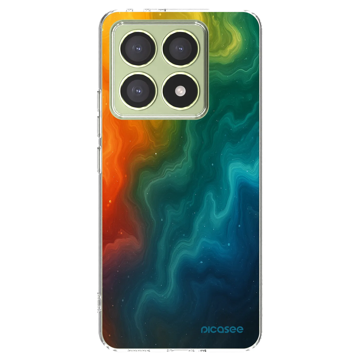 Picasee silikonski prozorni ovitek za Xiaomi 14T - Solar