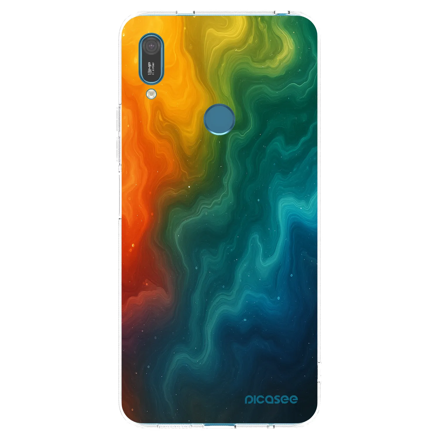 Picasee silikonski prozorni ovitek za Huawei Y7 2019 - Solar
