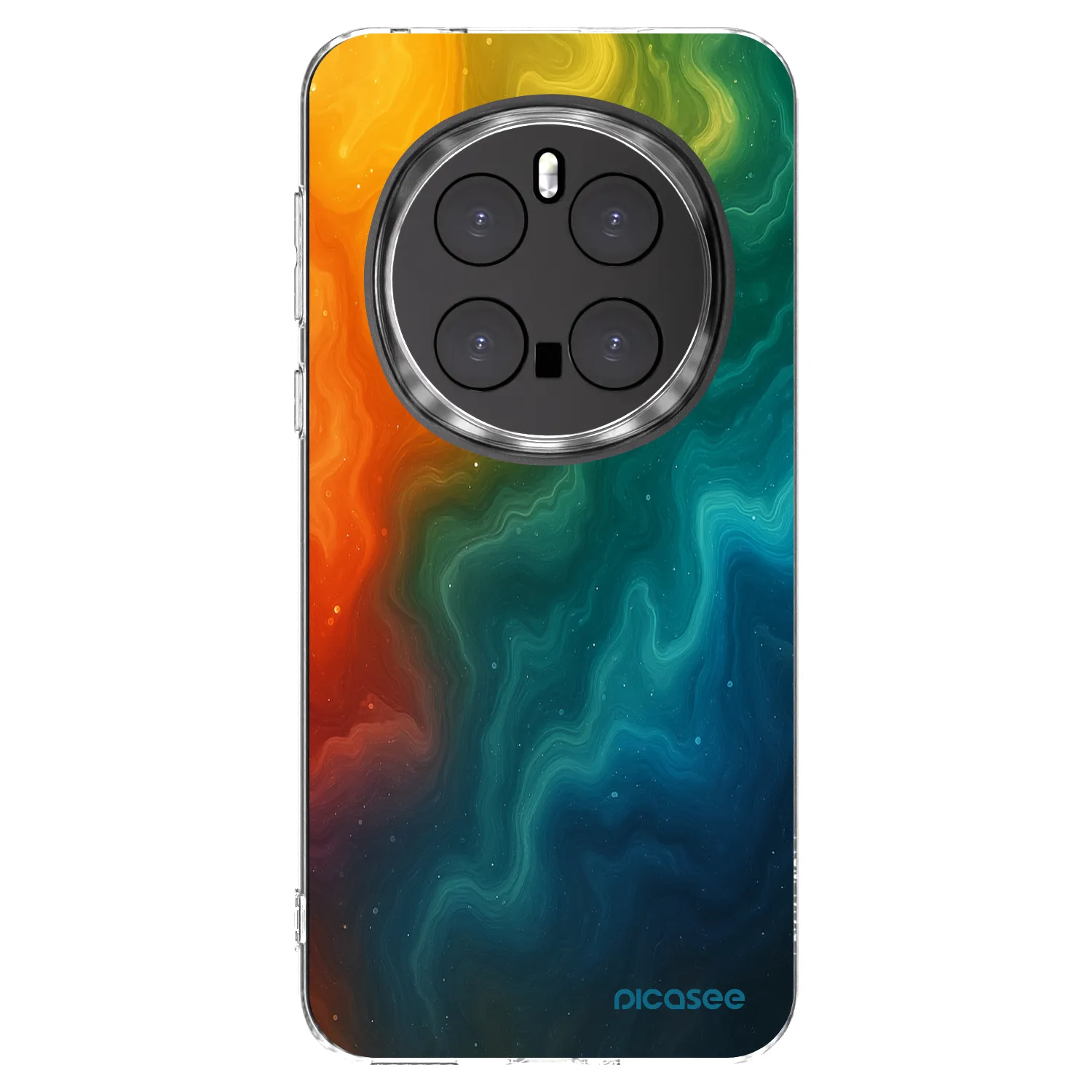 Picasee silikonski prozorni ovitek za Honor Magic7 Pro 5G - Solar