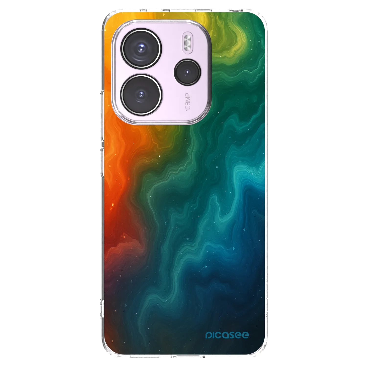 Picasee silikonski prozorni ovitek za Xiaomi Redmi Note 14 4G - Solar
