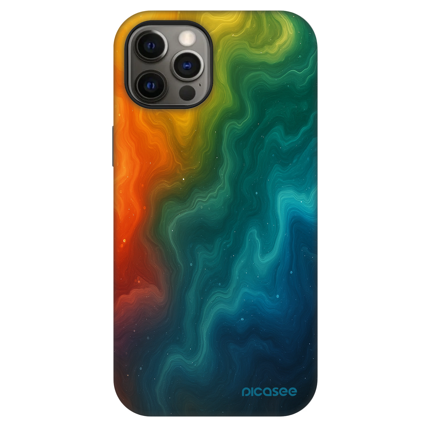Picasee Fashion Case MagSafe za Apple iPhone 12 - Solar
