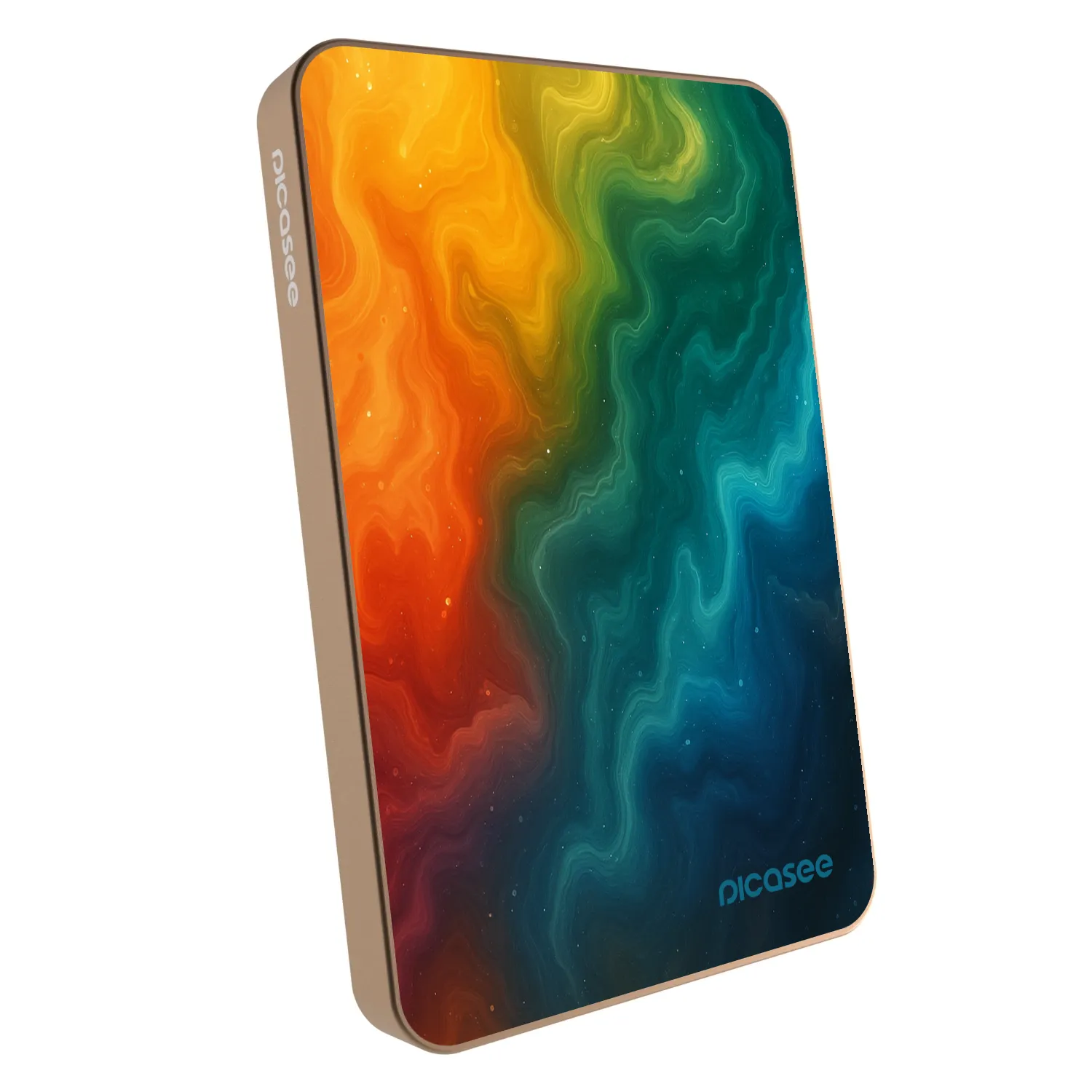 Picasee Prenosna baterija z MagSafe 5 000 mAh Zlati - Solar